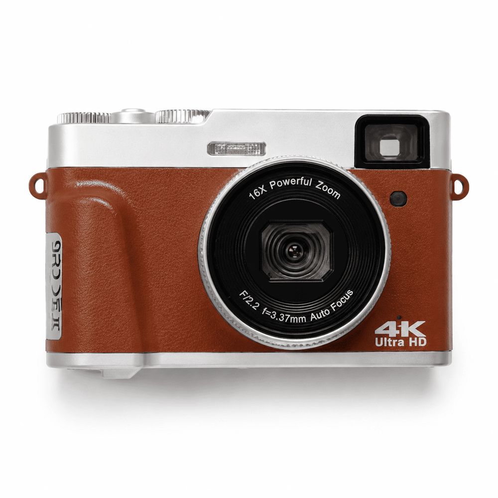 كاميرا رقمية4K  بتصميم كلاسيكي – التقط تفاصيل تصنع الذكريات