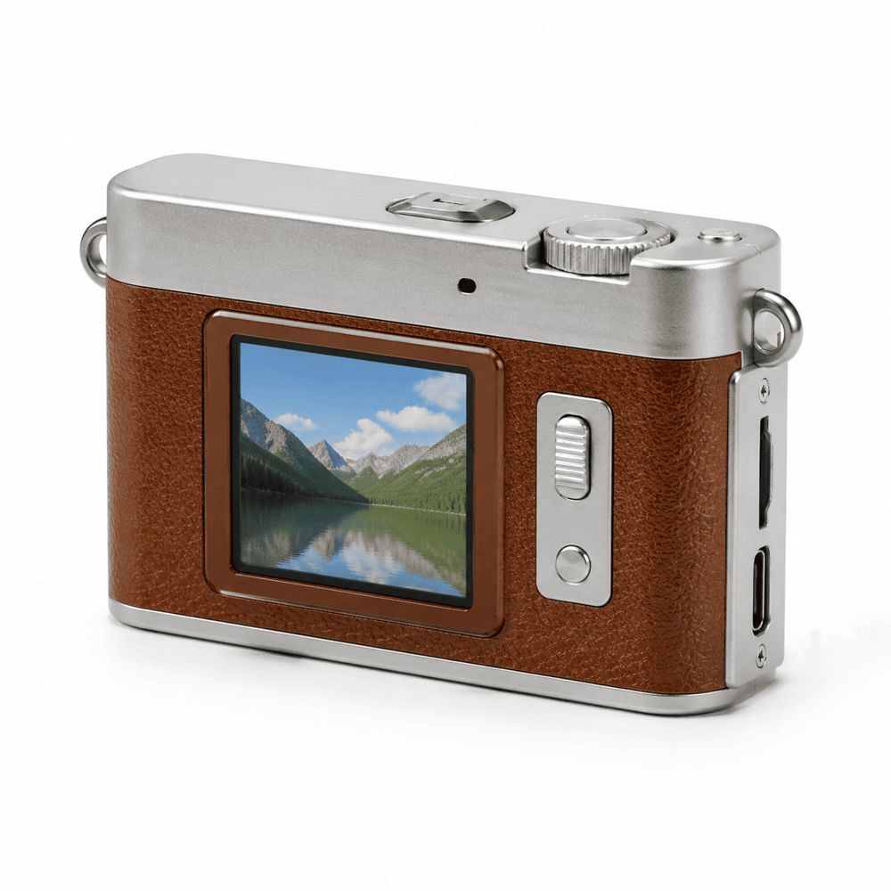 Mini Digital Camera with Classic Styling — Big Memories in a Tiny Design_thumbnail_2